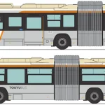 トミーテック (N) ザ・バスコレクション 東急バスタンデムライナー7304号車