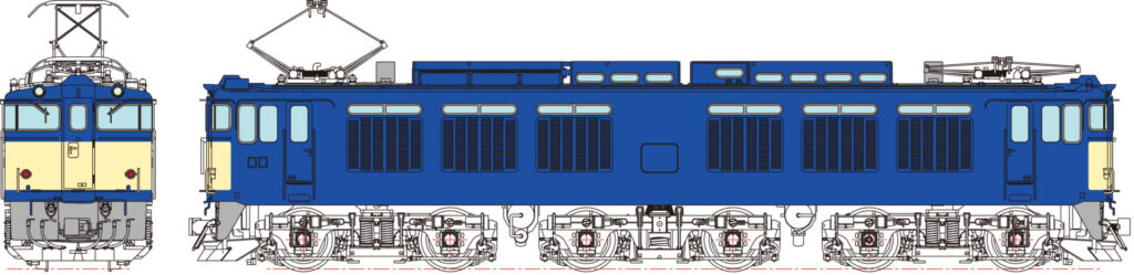 トラムウェイ TW-EF64C (HO)EF64-0代7次車稲沢タイプ国鉄標準色