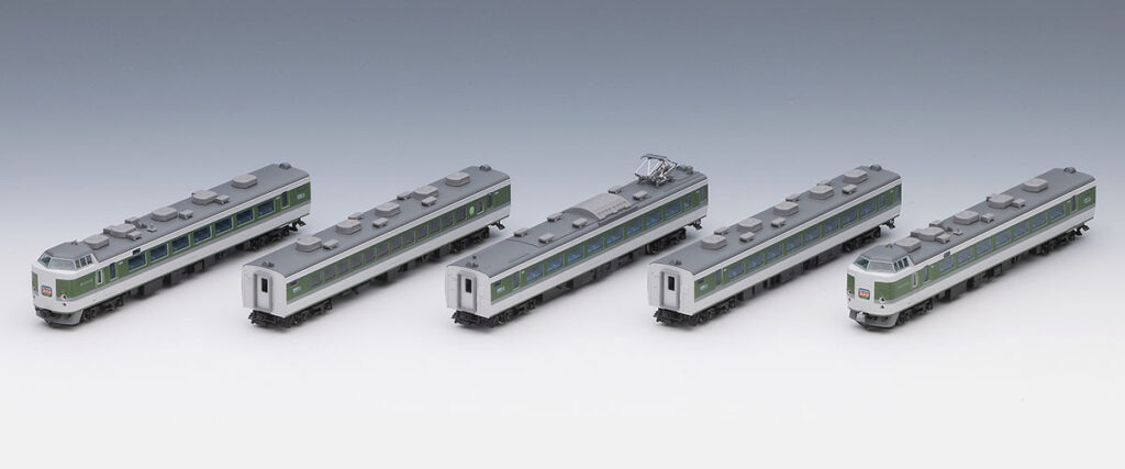 KATSUMI、 189系 グレートアップ あさま9両編成、新品、未走行 JR 189系特急電車（あさま・グレードアップ車）基本セット｜製品