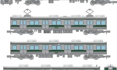 鉄道コレクション 南海電気鉄道9000系(旧塗装・緑帯)4両セットB