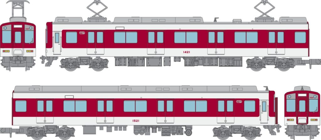 鉄道コレクション 近畿日本鉄道1420系2両セットA