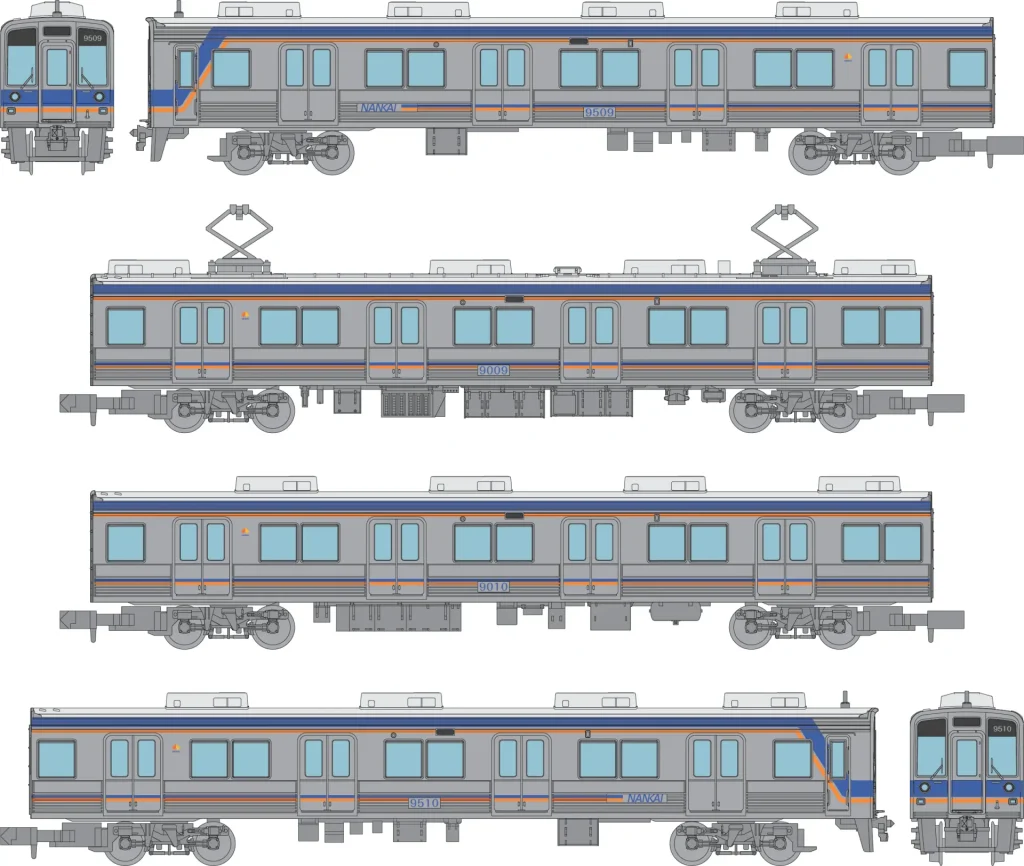 鉄道コレクション 南海電気鉄道9000系4両セットA