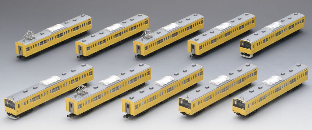 201系 総武線 6+4両セット 201系通勤電車（中央・総武線各駅停車）セット 品番：98882 鉄道