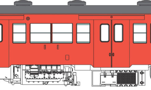 トラムウェイ TW-K30DM 「国鉄キハ30首都圏色、動力付」