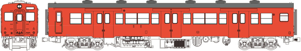 トラムウェイ TW-K35DM 「国鉄キハ35首都圏色、動力付」