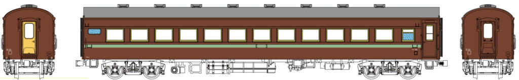 国鉄オロ61ぶどう2号 ￥12,500(再生産)(TW61-05BR)