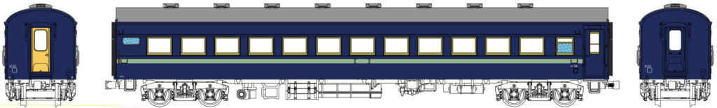 トラムウェイ 国鉄オロ61青15号 ￥12,500(TW61-05C)