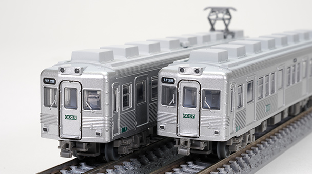 鉄道コレクション 南海電気鉄道6000系(なつかしのステンレス無塗装) 2両セット