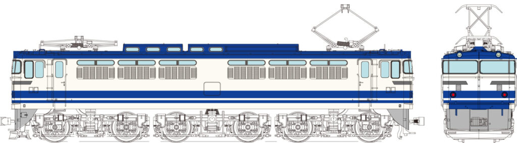 トラムウェイ TW-EF65-F011E EF65-0代3～5次型 ユーロライナー色
