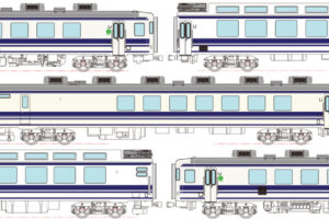 トラムウェイ tw-euc-x ユーロライナー基本５両セット（JNRロゴ付)