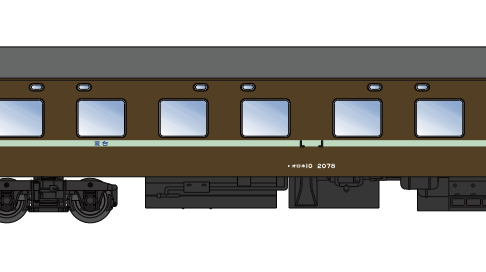 MICROACE マイクロエース (N)A7261 オロネ10-2078 ぶどう色(淡緑帯)