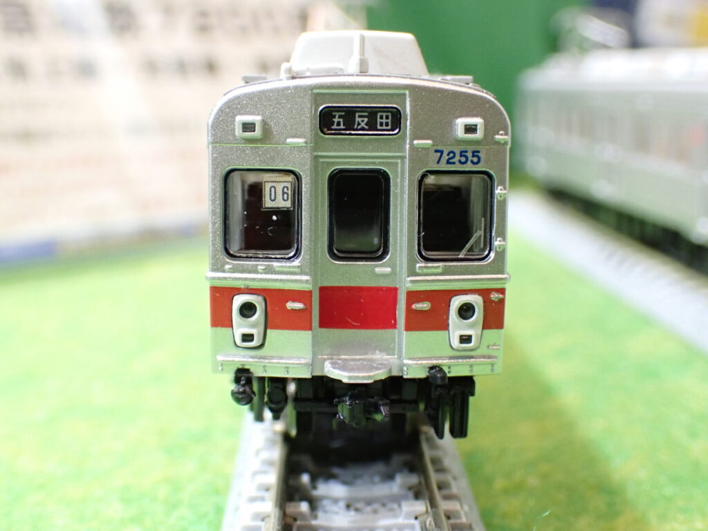 GREENMAX グリーンマックス (N) 50797 東急電鉄7200系 (池上線・冷房車・赤帯) 3両編成セット (動力付き)