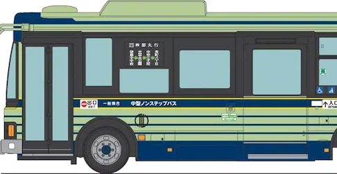 ザ・バスコレクション80 ＜JH054＞全国バス80仙台市交通局