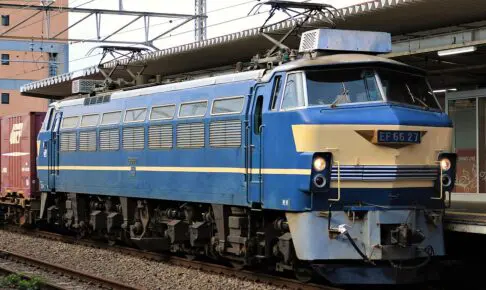 EF66形27号機（Photo by： Rsa / Wikimedia Commons / CC-BY-SA-3.0-migrated）※画像の車両は商品とは仕様が異なる場合があります