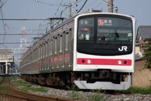 205系 京葉線（Photo by：basser / Wikimedia Commons / パブリックドメイン ）※画像の車両は商品と仕様が異なる場合があります