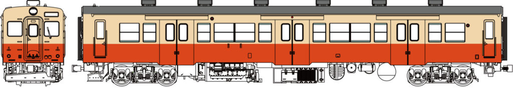 トラムウェイ TW-K30-500A-M「 国鉄キハ30寒地向一般色動力付」