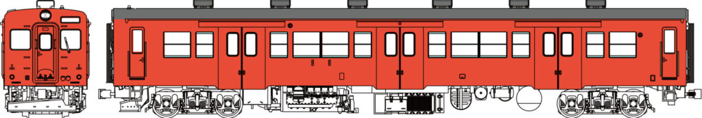 トラムウェイ TW-K30-500B-M「 国鉄キハ30寒地向首都圏色動力付」