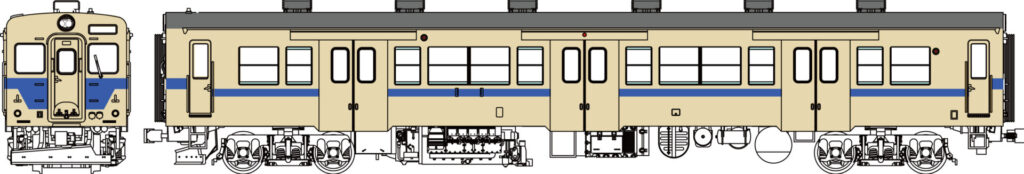 トラムウェイ TW-K30-500C-T「 国鉄キハ30寒地向相模線色動力付 」