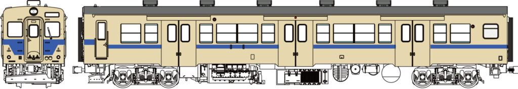 トラムウェイ TW-K35-500C-M「 国鉄キハ35寒地向相模線色動力付」