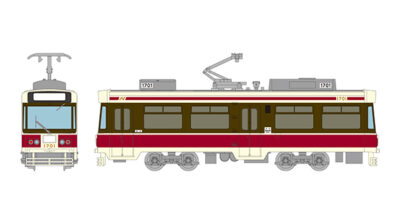 【鉄コレ】長崎電気軌道1700形（1701号）発売