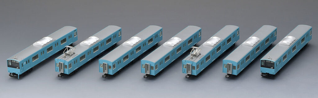 TOMIX トミックス (N) 98855 JR 201系通勤電車（JR西日本30N更新車・スカイブルー）セット（7両）
