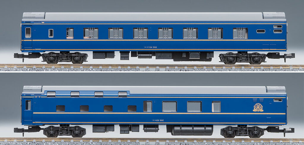 TOMIX トミックス (N) 98870 JR 24系25形特急寝台客車（北斗星・混成編成）基本セット(6両)