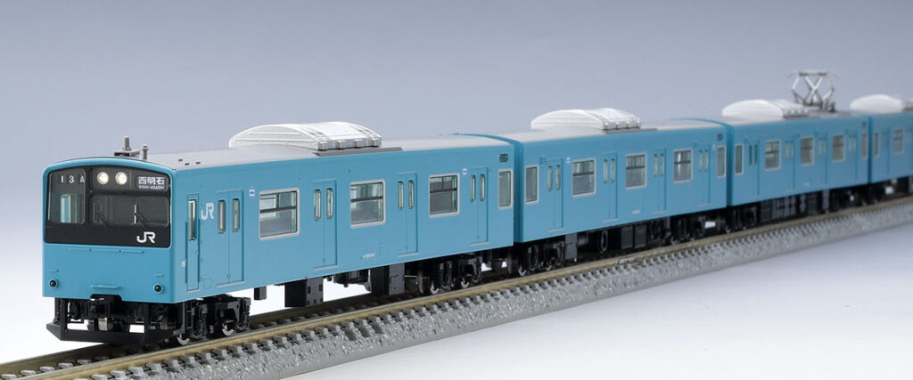 TOMIX トミックス (N) 98855 JR 201系通勤電車（JR西日本30N更新車・スカイブルー）セット（7両）