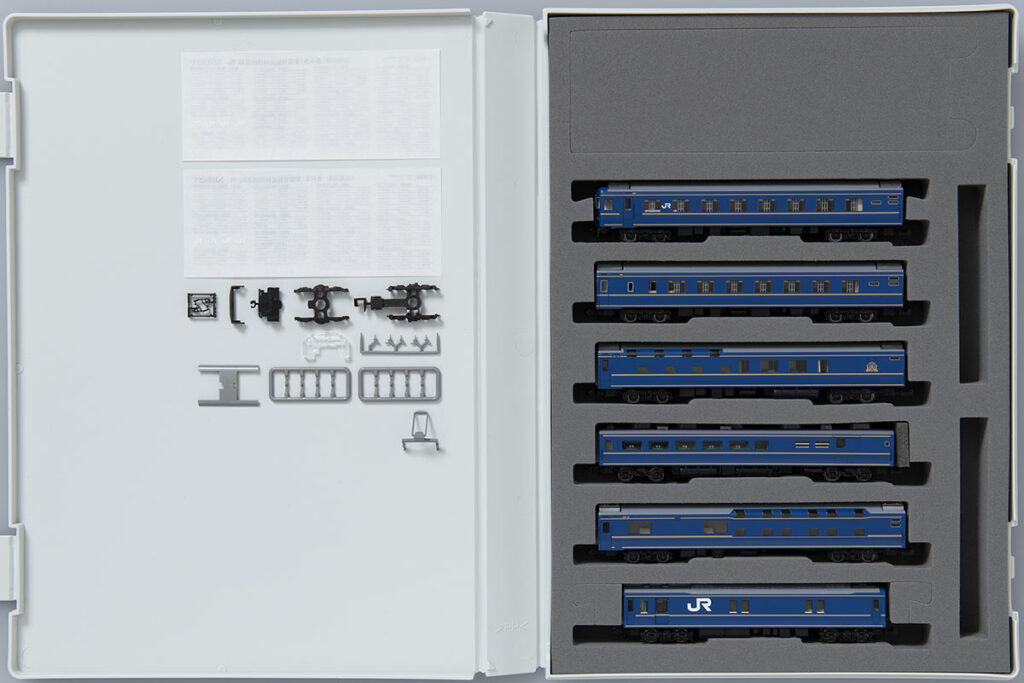 TOMIX トミックス (N) 98870 JR 24系25形特急寝台客車（北斗星・混成編成）基本セット(6両)