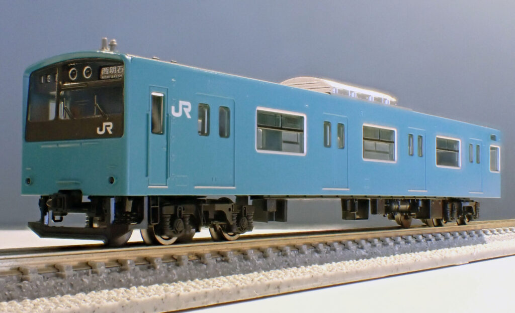 TOMIX トミックス (N) 98855 JR 201系通勤電車（JR西日本30N更新車・スカイブルー）セット（7両）