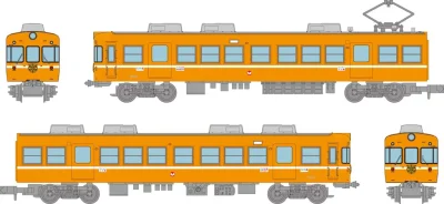 【鉄コレ】一畑電車5000系（5009編成•オレンジカラー）発売