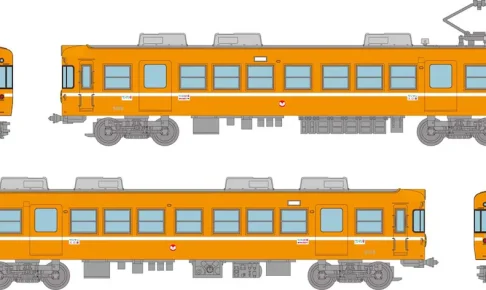 トミーテック (N) 鉄道コレクション 一畑電車5000系5009編成（オレンジカラー） 2両セットB