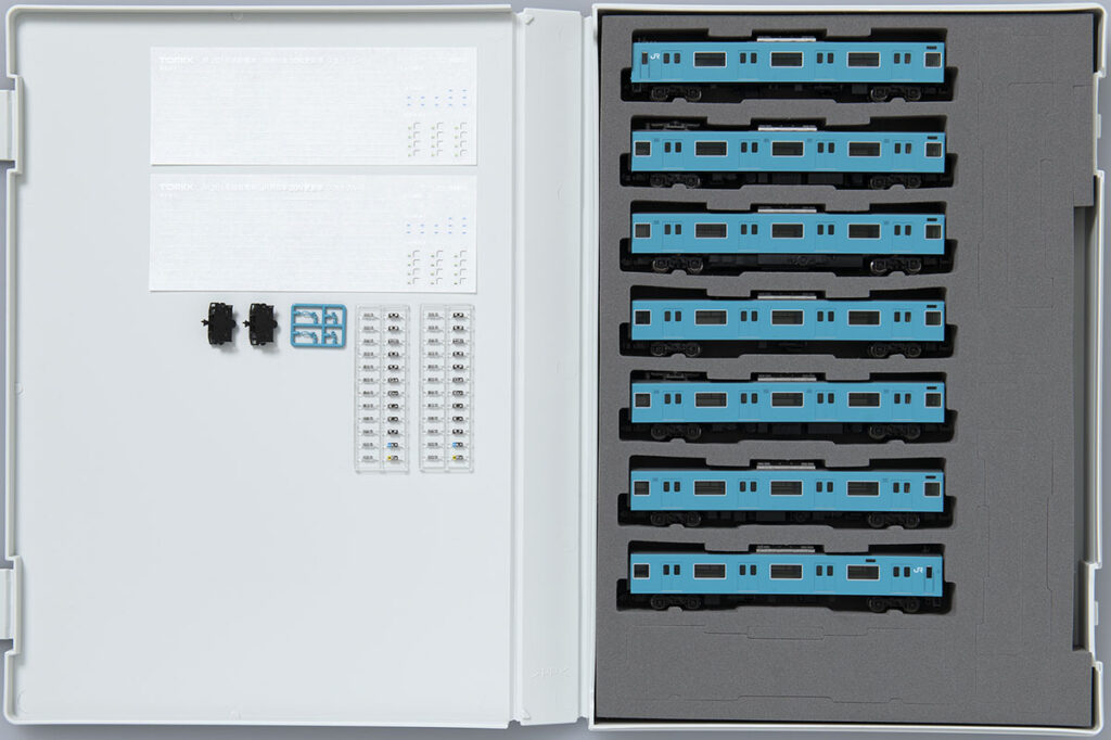 TOMIX トミックス (N) 98855 JR 201系通勤電車（JR西日本30N更新車・スカイブルー）セット（7両）