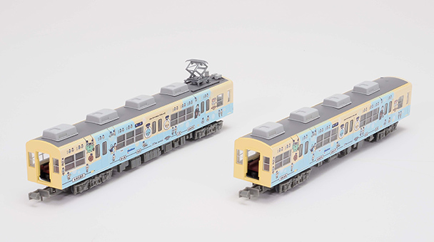 トミーテック (N) 鉄道コレクション 西日本鉄道600形 西鉄貝塚線開業100周年記念ラッピング電車2両セット