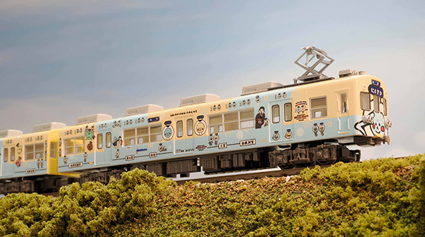 トミーテック (N) 鉄道コレクション 西日本鉄道600形 西鉄貝塚線開業100周年記念ラッピング電車2両セット