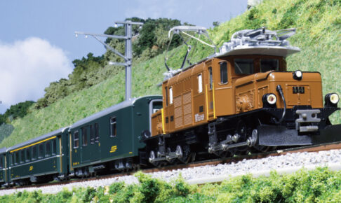 KATO カトー (N) 10-1987 Ge6:6-I ＜レーティッシュ・クロコダイル＞+アルプスの緑の客車 5両セット