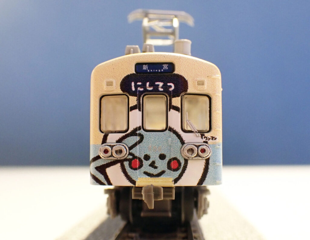 トミーテック (N) 鉄道コレクション 西日本鉄道600形 西鉄貝塚線開業100周年記念ラッピング電車2両セット