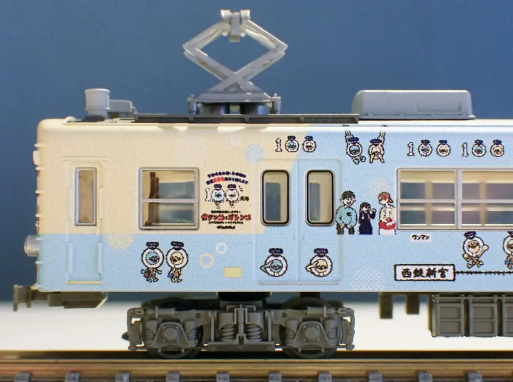 トミーテック (N) 鉄道コレクション 西日本鉄道600形 西鉄貝塚線開業100周年記念ラッピング電車2両セット