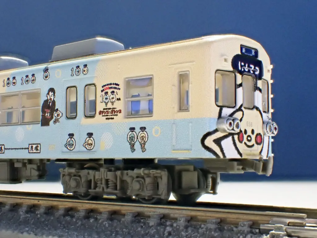 トミーテック (N) 鉄道コレクション 西日本鉄道600形 西鉄貝塚線開業100周年記念ラッピング電車2両セット