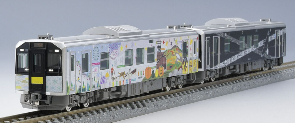 TOMIX トミックス (N) 98139 JR H100形ディーゼルカー(根室線・宗谷線ラッピング車)セット