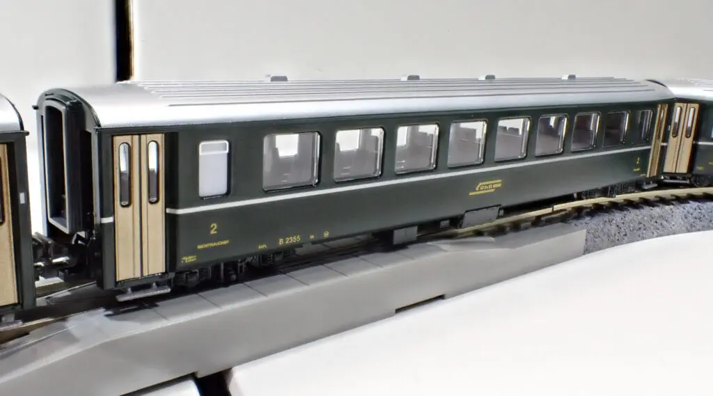 KATO カトー (N) 10-1987 Ge6:6-I ＜レーティッシュ・クロコダイル＞+アルプスの緑の客車 5両セット