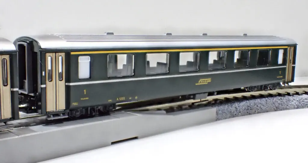 KATO カトー (N) 10-1987 Ge6:6-I ＜レーティッシュ・クロコダイル＞+アルプスの緑の客車 5両セット