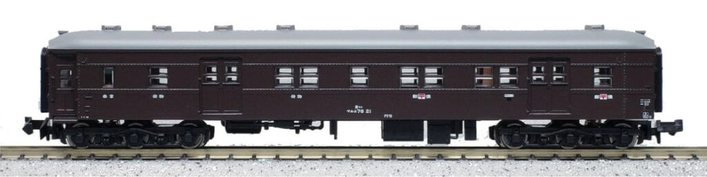 マイクロエース［A6986］マユニ78-21 ぶどう色1号 尾久客車区