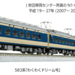 KATO カトー (N) 10-2111 583系「わくわくドリーム号」 6両セット