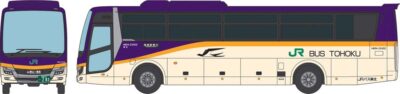 【ザ・バスコレクション】ジェイアールバス東北 山形新幹線つばさE8系カラー 発売
