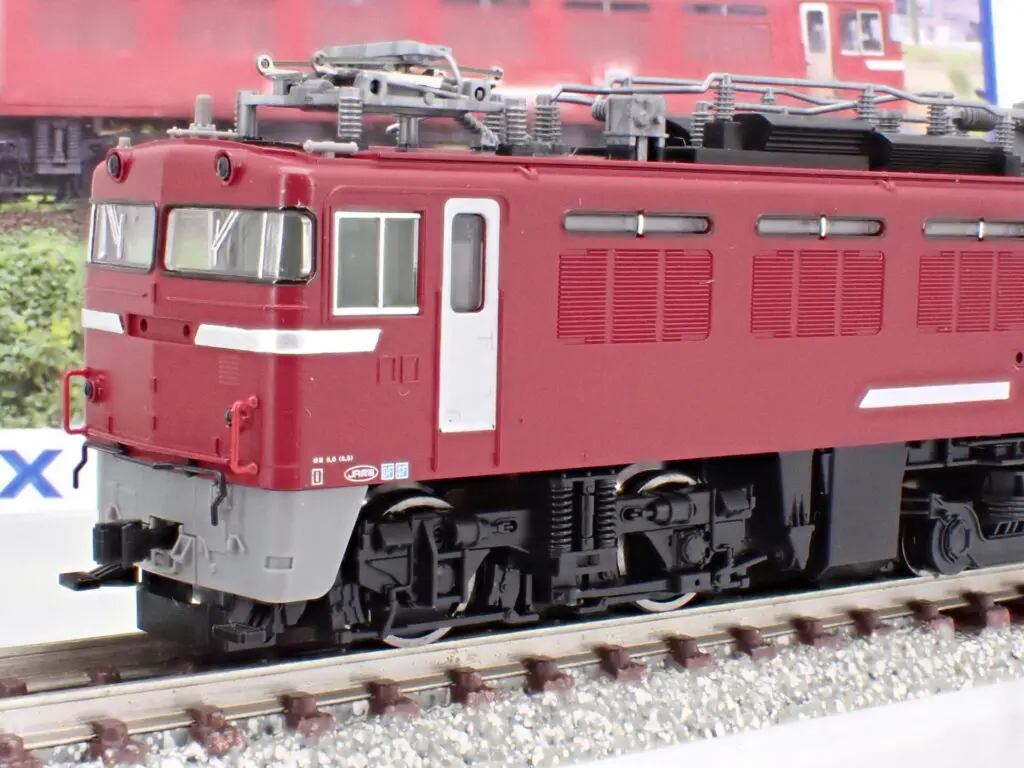 TOMIX  ED76-1000形（後期型・サッシ窓・JR貨物更新車・銀色ドア）