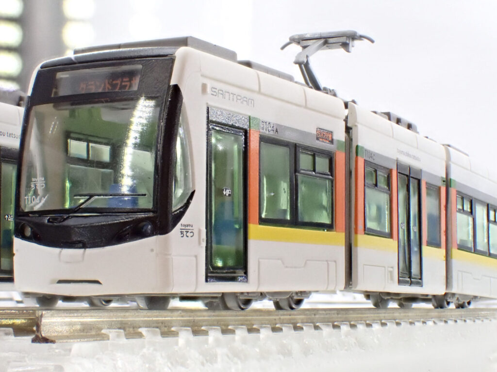 トミーテック (N) 鉄道コレクション 富山地方鉄道市内軌道線T100形(第4編成)104号車