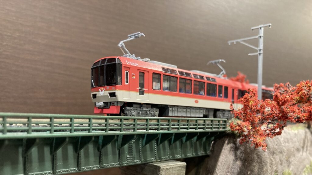 KATO カトー 今日駅店特製品 叡山電鉄900系 きらら(メープルレッド•ハトマーク)