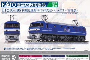 KATO HCSP0284 EF210-106 新鶴見機関区 (下枠交差パンタグラフ/新塗装)