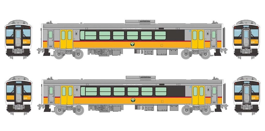トミーテック (N) 鉄道コレクション JRキハE120形(磐越西線)2両セット
