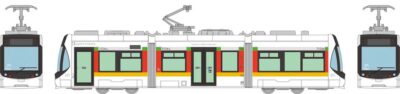 【鉄コレ】富山地方鉄道 市内軌道線 T100形（第4編成･104号車）発売